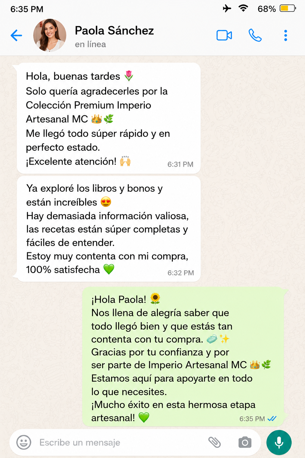 Testimonio de cliente 4